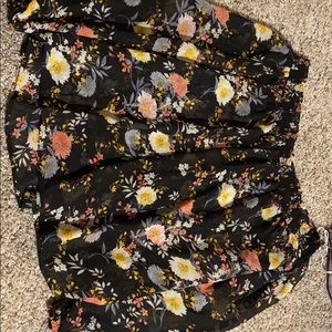 See through off the shoulders